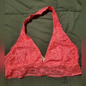 PINK halter bralette